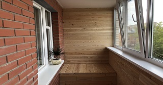 Отделка, остекление, утепление балконов в Гулькевичах от 206 руб. м/2.