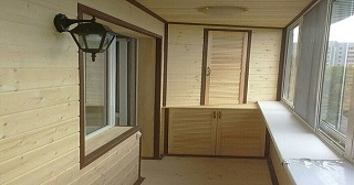 Отделка балкона под ключ Гулькевичи, цена от 5766 руб.